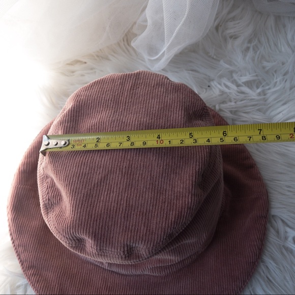 MUS & BOMBON THOMSO Hat Rose Pink Corduroy Made in Portugal - Picture 9 of 9